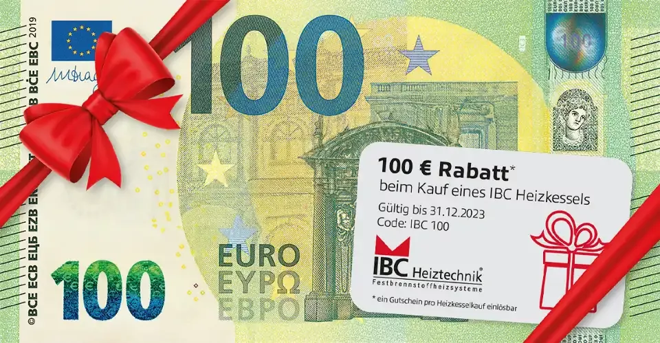 Gutschein 100 € bei Kesselkauf bis 31.12.2023