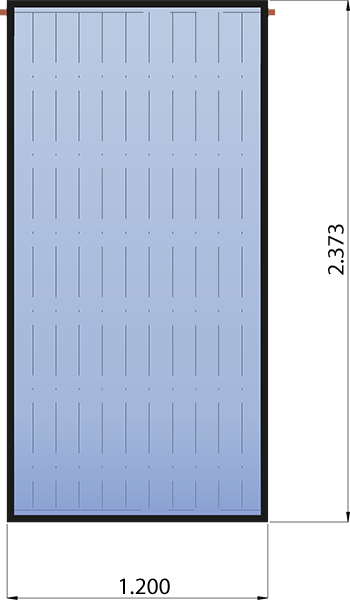 Solarkollektor STI FKF 270V