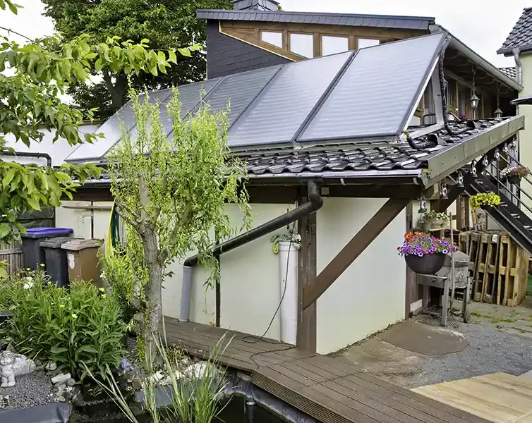 Solarthermieanlage