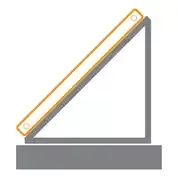 Solarpanel Bodenkonsole
